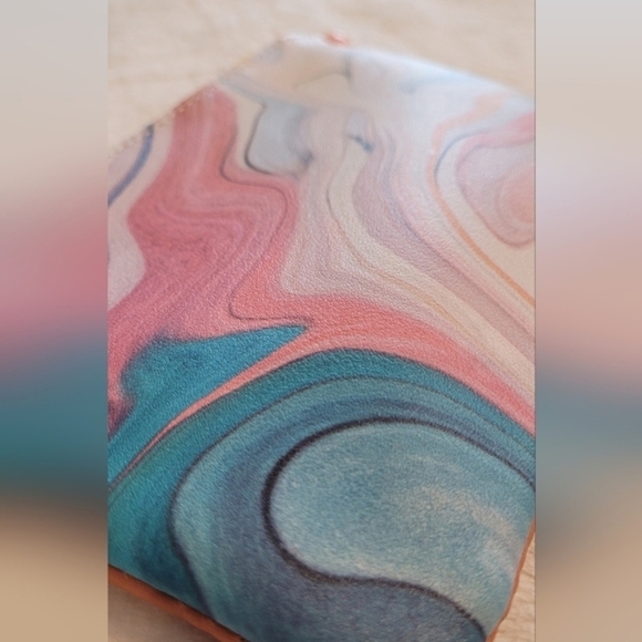 Tie Dye Swirled Ipsy Makeup Wallet Travel Bag‎ - Picture 4 of 5